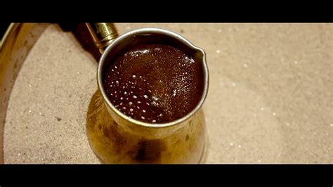 turkish coffee made over hot sand istanbul turkey travel diaries youtube