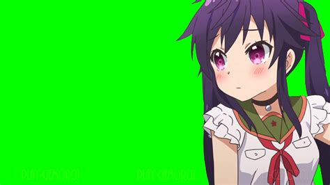 Green Screen Anime Wibu Youtube