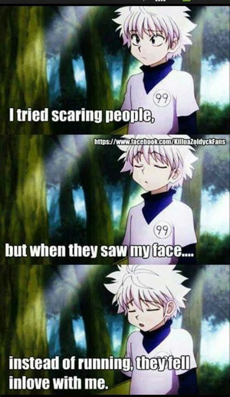 The Biggest Problem Of Killua Is Being Gets Too Irresistible Hunter