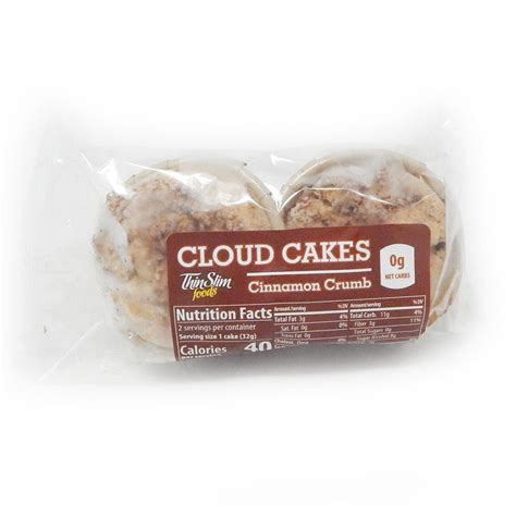 Experience sumptuous slim foods at alibaba.com. ThinSlim Foods Cloud Cakes Cinnamon Crumb, 2pack ...