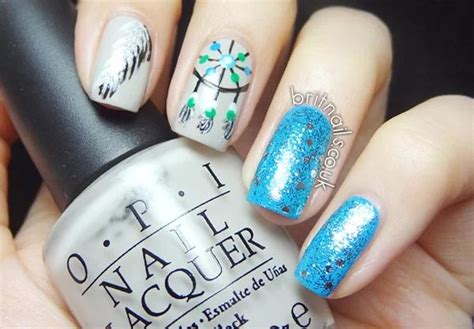 40 Inspirational Nail Art Inspired By Native American Designs