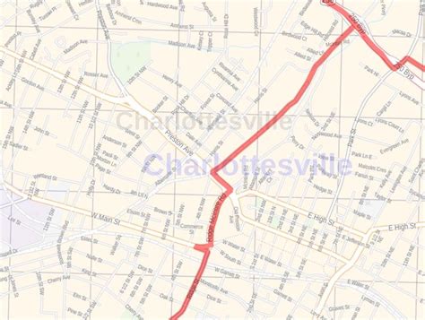 Charlottesville Va Zip Code Map