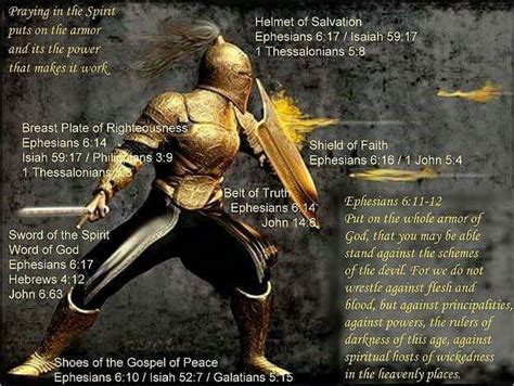Armor Of God Christian Warrior Armor Of God Word Of God