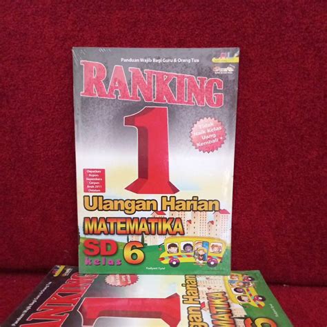 Jual Buku Bimbel Ranking 1 Ulangan Matematika Sd Kelas 6 Shopee Indonesia