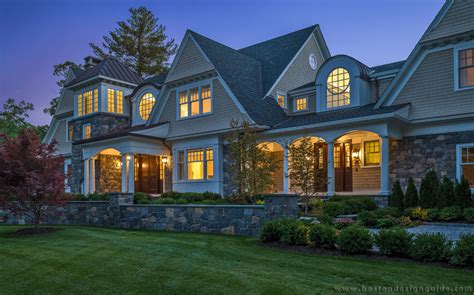 New England Classics A Weston Home With Natural Beauty Boston Design