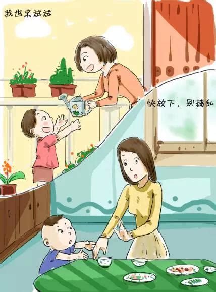 有远见的父母，都带点绝情！10幅漫画提醒你青岛市未成年人心理健康教育网