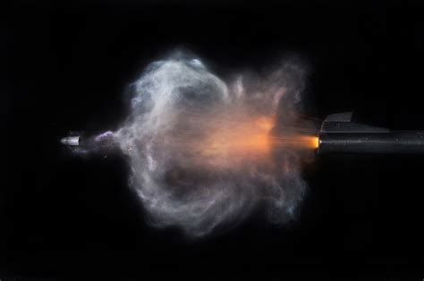 High Speed Ballistics Photography Pistols