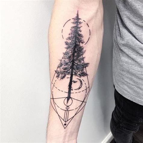 Geometric Tree Tattoo Designs Best Tattoo Ideas