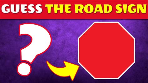 Guess The Road Signs Quiz Extremely Fun And Easy Youtube