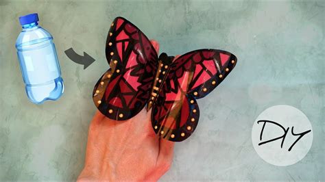 Cute And Easy Butterfly From Plastic Bottle Craft For Beginners