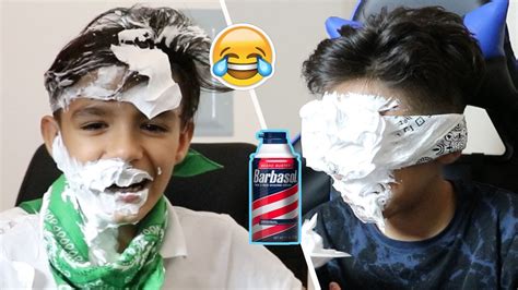 Hilarious Shaving Cream Prank On Brothers Youtube