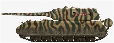 Panzer Viii Maus Uberpanzer Or Super Tank Prototype Maus Tank Side