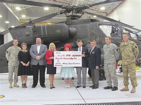 Wendys Donates To Military Troops Vets News Sports