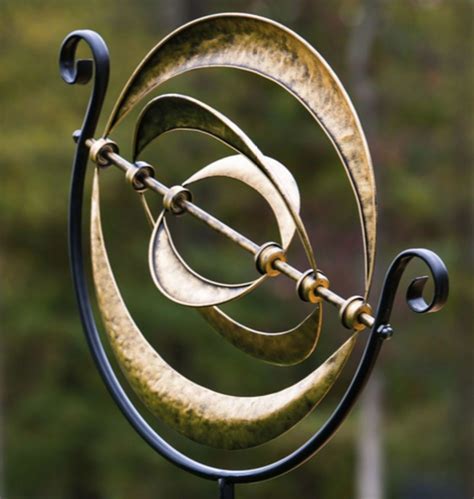 New Yard Wind Spinner Garden Decor Windmilll Outdoor Kinetic Metal Art