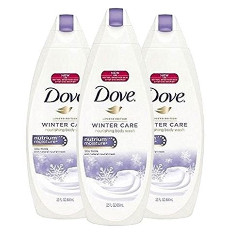 Pack Of 3 Dove Winter Care Body Wash 24 Ounces