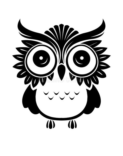 Owl Clip Art Black And White Cute Bmp Go