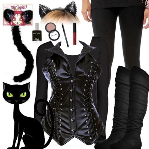 Black Cat Halloween Costume Black Cat Halloween Costume Cute Halloween Costumes Cat Woman