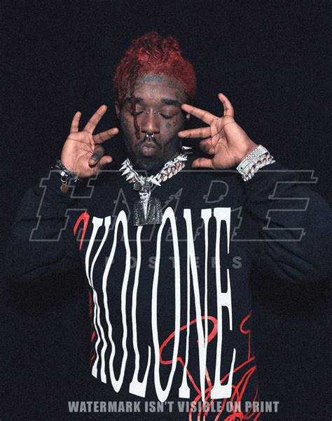 Lil Uzi Vert Vlone Thug Uzi Poster Ubicaciondepersonascdmxgobmx