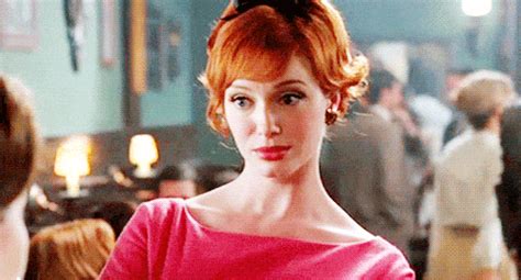 Red Hot Facts About Christina Hendricks GIFS Izispicy Com