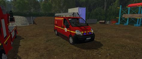 Fs15 Renault Trafic Vtu V 10 Fire Department Mod Für Farming Simulator 15