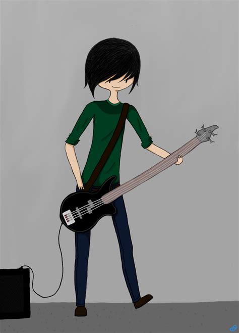 Request Ml123 Playing Bass By Pretzelweather On Deviantart