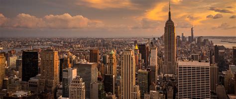 New York City Manhattan Morning Empire State Building
