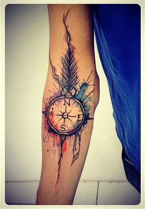 Regardless of what direction you take, you'll enjoy these top 70 best compass tattoo designs for men. 160 Meaningful Compass Tattoos (Ultimate Guide, September ...