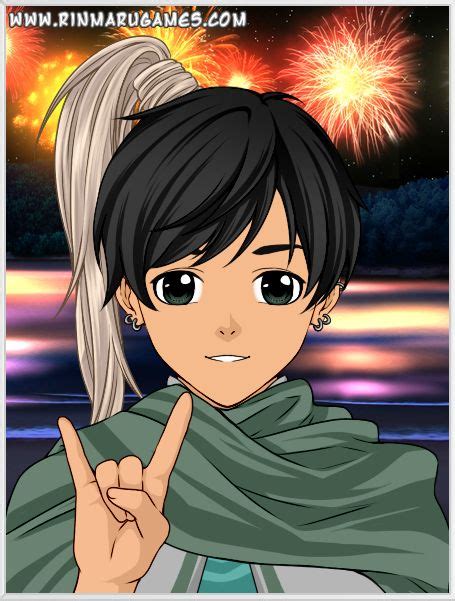 Just like the japanese kisekae (electronic paper dolls). I created Lia on rinmarus mega anime avatar creator ...