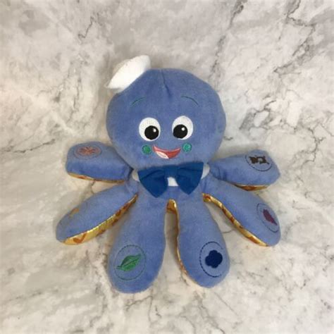 Baby Einstein Octoplush Octopus Musical Toy Developmental Soft Plush