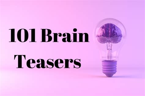 Pin On Brain Teasers