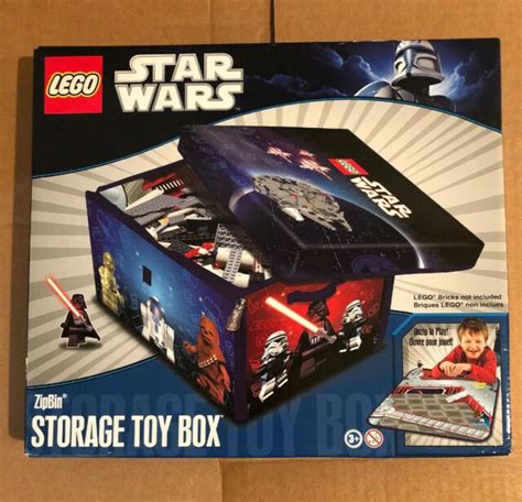 New Lego Star Wars Zipbin Toy Box Playmat Portable Storage Neat Oh Play