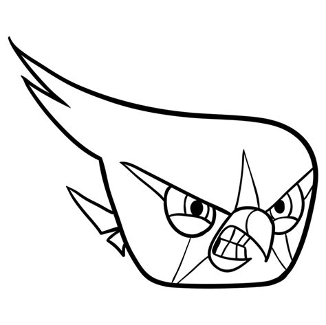 Learn How To Draw A Silver Bird Angry Bird Drawings Easy Tutorials