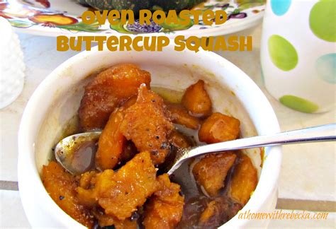 Oven Roasted Buttercup Squash At Home With Rebecka