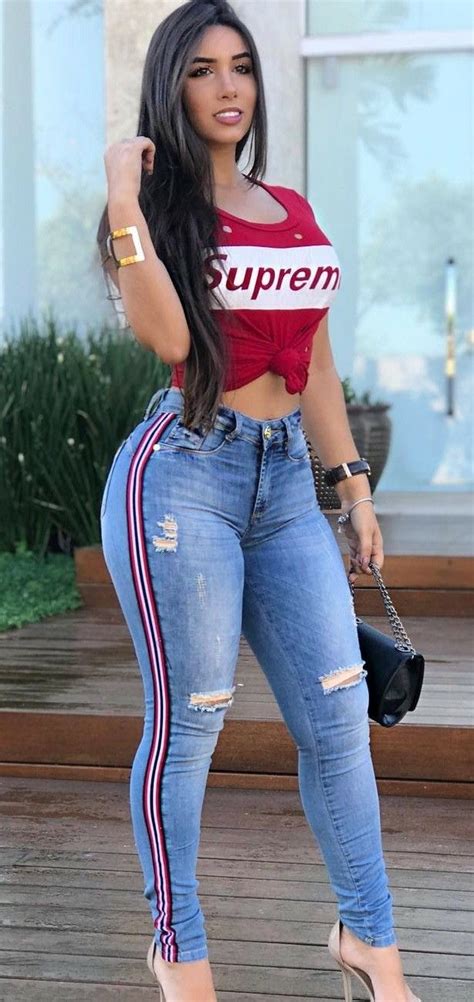 A S😍 Jeans Skinny Beste Jeans Look Fashion Curvy Women Womens