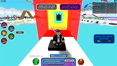 Roblox Mega Fun Obby New Stages Youtube