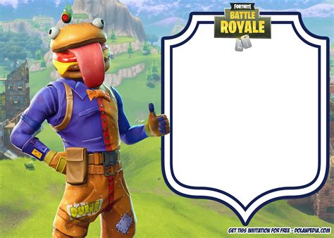 Beef boss fortnite outfit skin how to get + updates. 19+ FREE Printable Fortnite Games Invitation Templates ...