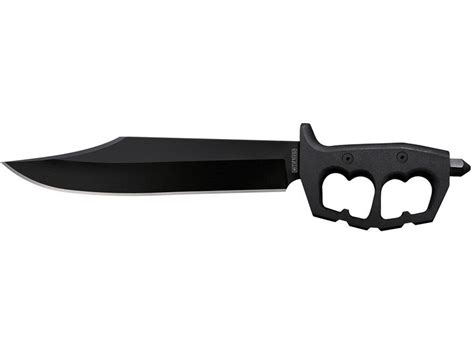 Cold Steel Chaos Bowie Fixed Blade Knife 105 Black Blade Aluminum