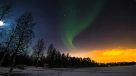 Northern Lights Polar Circle Rovaniemi 2015 Youtube
