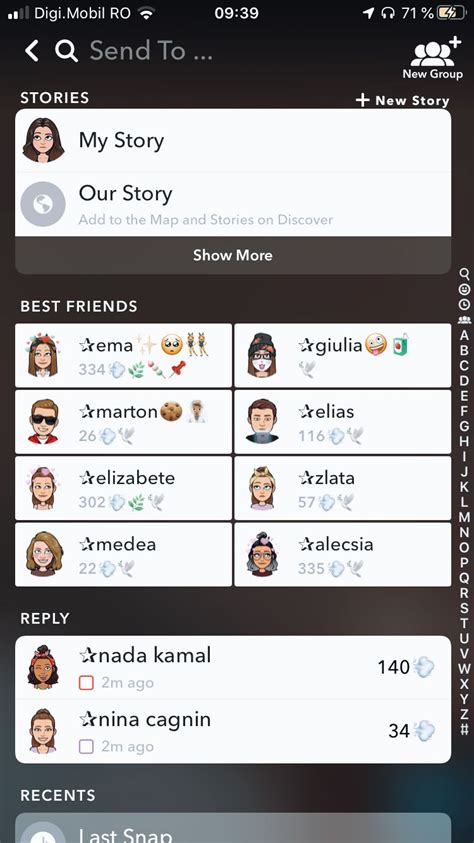 snapchat friend list 💦👼🏻 snapchat best friends snapchat names snapchat message