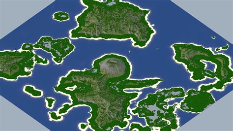Custom Terrain Worlds Promotional Materials Minecraft Map