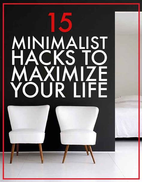 15 Minimalist Hacks To Maximize Your Life Minimalist Minimalist Home