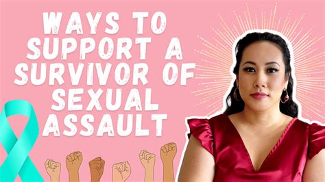 Ways To Support A Survivor Of Sexual Assault April Is Sexual Assault Awareness Month Saam