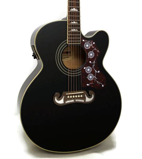 This is a five star guitar for the price, but a one star on electronics. Epiphone EJ-200SCE Acoustic/Electric Guitar | Reverb