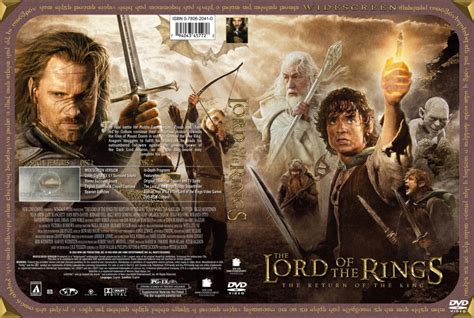 Lord Of The Rings Return Of The King Custom Movie Dvd Custom Covers