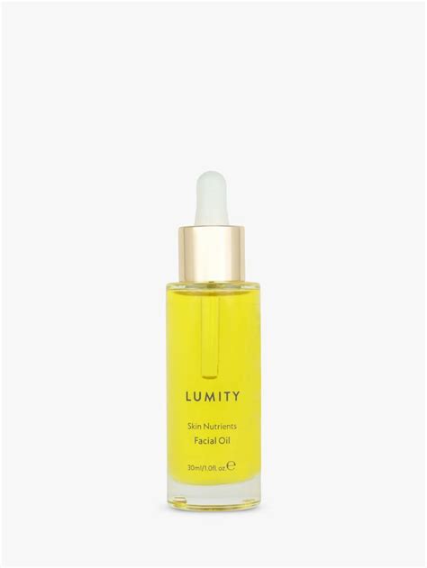 Lumity Skin Nutrients Facial Oil 30ml At John Lewis And Partners Facial Oil Botanical Oils