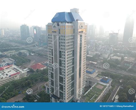 Central Office Bank Mandiri Plaza Mandiri Editorial Image Image Of