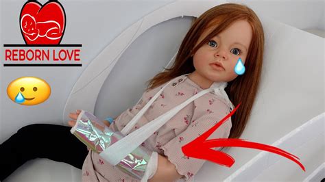 Reborn Autumn Breaks Her Arm And Goes To The Hospital Reborn Role Play Reborn Love YouTube