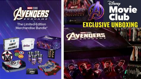 A cast member will be available to assist you monday through friday between 9 am and 9 pm, eastern time. Disney Movie Club Avengers Endgame Exclusive Bundle Box ...