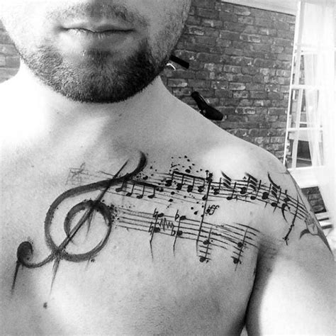 Lettering for tattoos on instagram: 80 Treble Clef Tattoo Designs For Men - Musical Ink Ideas