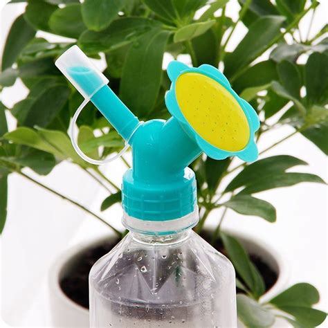 Mylifeunit Bottle Cap Sprinkler Dual Head Bottle Watering